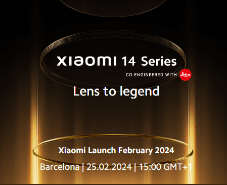 Xiaomi 14 will launch globally on February 25.