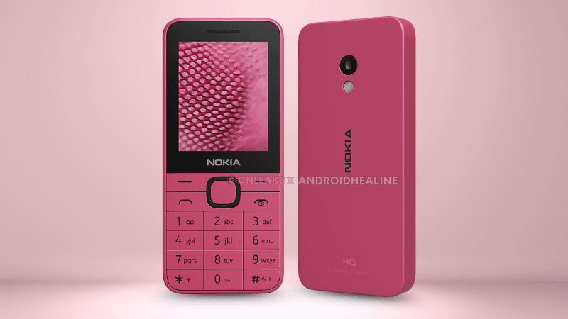 An updated Nokia 225 4G (2024) featuring USB-C and a bigger battery is on the way.