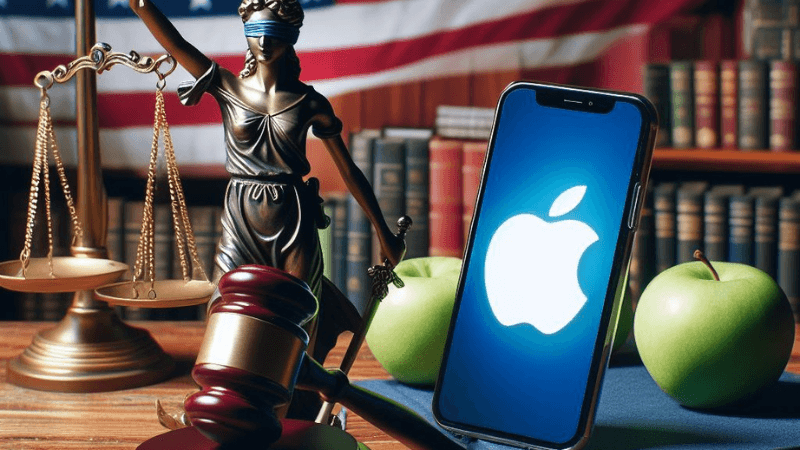 Apple is being sued by the US Department of Justice for illegally controlling the smartphone market.